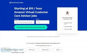 StartACareerToday - Amazon Virtual Customer Care Advisor