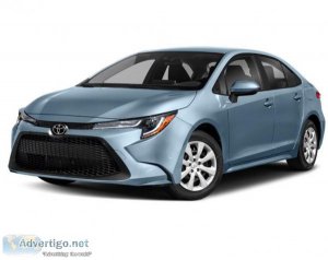 2020 Toyota Corolla LE sedan up for grab with discount price