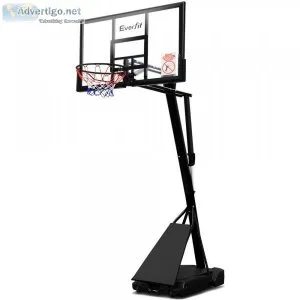 Everfit Pro Portable Basketball Stand System Ring Hoop Net Heigh