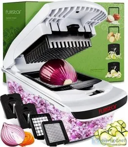 Fullstar Vegetable Chopper - Spiralizer Vegetable Slicer - Onion