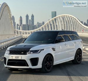 Rent a range rover svr in dubai from lux motors
