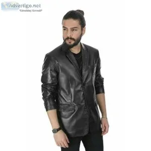 Buy Men s Branded Leather Blazer Sports Jacket &ndash Zooloo Lea