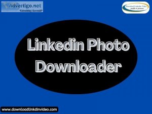 Linkedin photo downloader