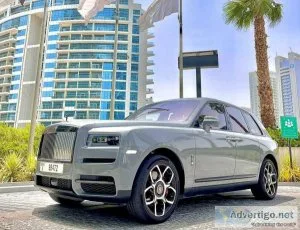 Rent a rolls royce cullinan in dubai, uae