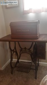 American treadle sewing machine