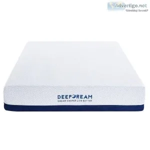 Plush Knitted Organic Cotton Memory Foam Mattress Queen