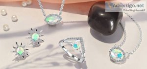 Beautiful design of opal jewelry at sagacia jewelry