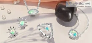 Beautiful design of opal jewelry at sagacia jewelry