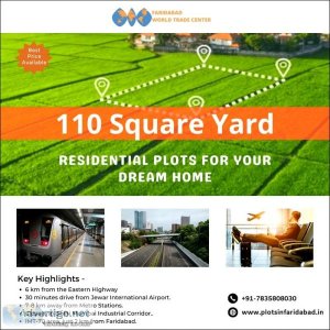 Wtc faridabad plots, wtc plots faridabad, wtc plots