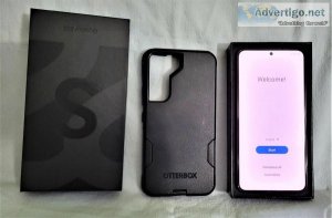 Samsung Galaxy S22 256GB Phantom Black w Otterbox