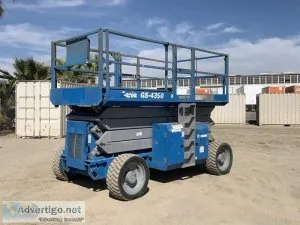 2014 GENIE GS4390 ROUGH TERRAIN SCISSORLIFT