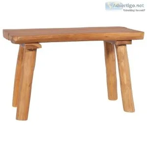 Garden Bench 80 Cm Solid Teak Wood