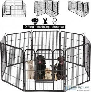 Heavy duty pet playpen dog cat fencse b exercise pen