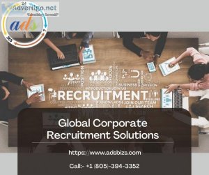 We are One of The Best Global Corporate Recruitment Solutions