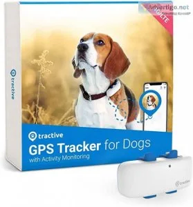 Tractive Waterproof GPS DogCat Tracker - Location and Activity U