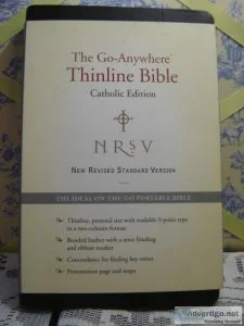 BIBLE The Go-Anywhere Thinline Bible. Catholic Edition. New Revi