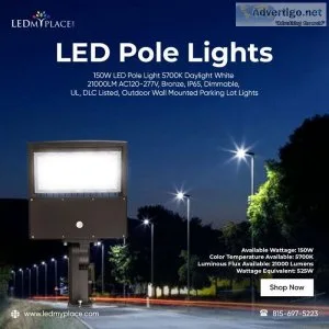 Buy LED Pole Lights at Affordable Prices from LEDMyplace