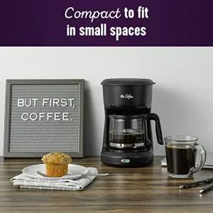 MR. COFFEE 5-CUP MINI BREW SWITCH COFFEE MAKER