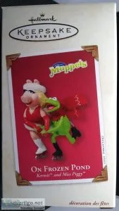2003 Hallmark Keepsake On Frozen Pond Muppets Ornament