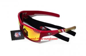 NFL Sunglasses San Fransico 49ers with neck strap