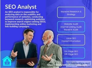 Work Online From  Home - SEO Analyst