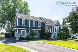 Grande maison 5 chambres avec bureau &agrave domicile St-Janvier