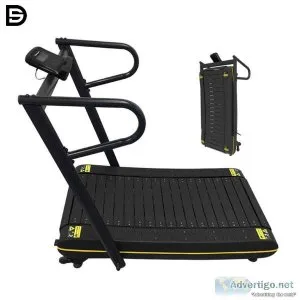 Commercial curved treadmill