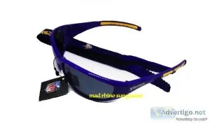 NFL Sunglasses Minnesota Vikings with neck strap and carry bag
