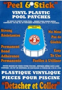 Peel and Stick Vinyl Plastic Pool Patch