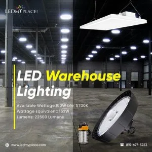 Improve Visibility and Prevent Accidents with LED Warehouse Ligh