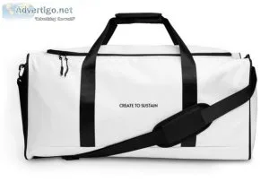 New Sustainable Duffle Bag  Create To Sustain