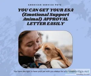 Get Your ESA Approval Letter For Your Pet Easily