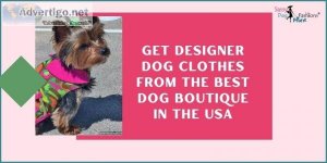 Get Designer Dog Clothes From The Best Dog Boutique in The USA -