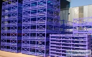 Metal pallet manufacturers,  heavy duty racks manufacturers