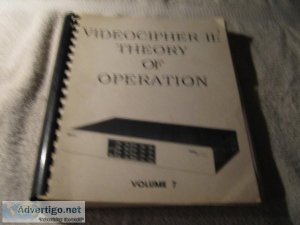 VIDEOCIPHER II THEORY OF OPERATION VOLUME 7