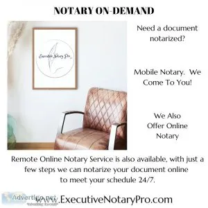 Need to get a document notarized? notary on-demand 24/7