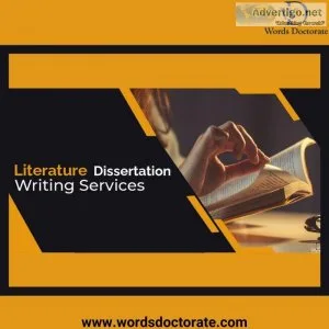 Literature Dissertation Writing Services - Words Doctorate