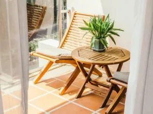How to fit your Patio Furniture into a small outdoor space  GwG 