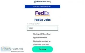 INTERVIEW Work from home with (FedEx ) FULL-Timepart-time