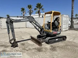 2013 VOLVO ECR38 MINI HYDRAULIC EXCAVATOR 1620105224