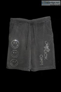 Get our Kindly F Off Rhinestone Shorts for women- API The Label