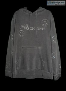 Shop our Kindly F Off Rhinestone Hoodies for women- API The Labe