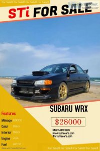 1997 SUBARU WRX STi