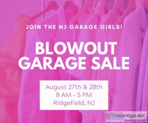 [THIS WEEKEND]  Aug 27 and 28 Annual NJ Garage Girls Garage Sale