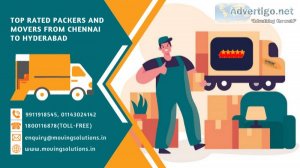 Top rated packers and movers from chennai to hyderabad