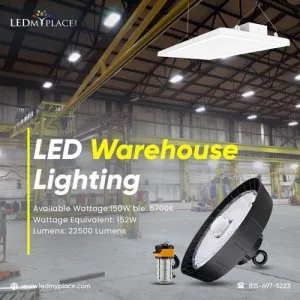 Safe and Injury-Free Working Environment with LED Warehouse Ligh