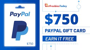 Act Now for a 750 PayPal Gift Card