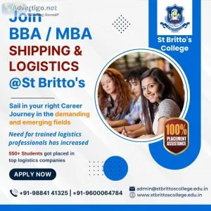 Best bba shipping and logistics college in chennai-st brittos co