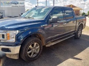 blue 2018 ford F-150