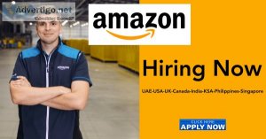 Amazon Hiring Now - Part and Full Time Jobs Near You